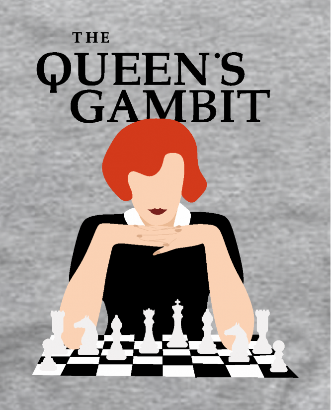 Marškinėliai  The Queen's Gambit
